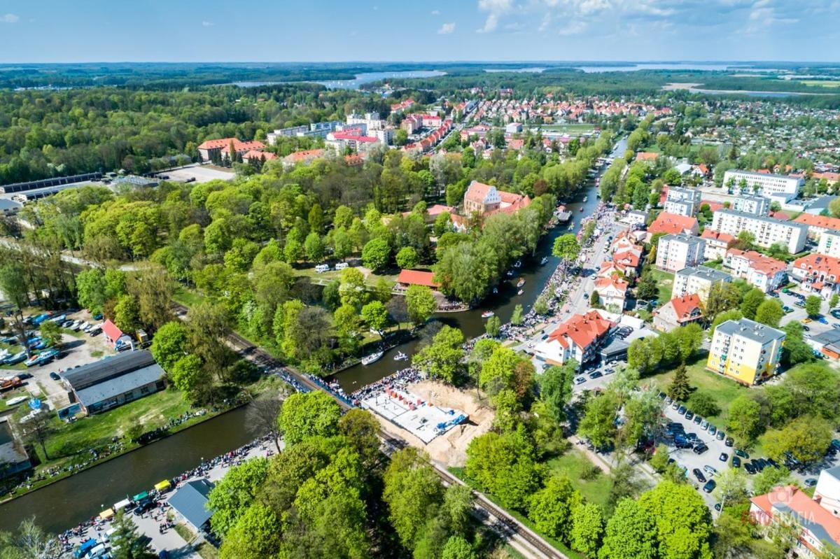 Apartament W Poblizu Jeziora Niegocin Gizycko Bagian luar foto